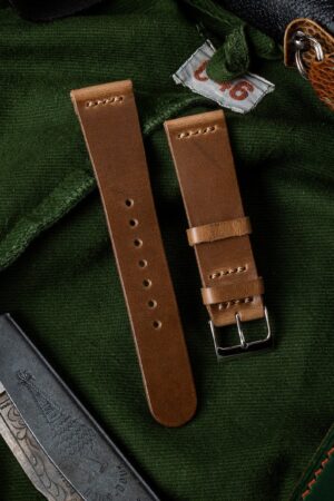 Premium Horween Chromexcel Leather Watch Band Elevate Your Timepiece with Timeless Style