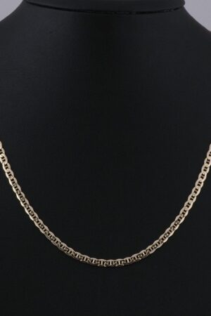 14K Solid Gold Mariner Chain A Timeless Treasure for Chain Lovers