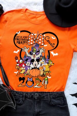 Enchanting Disney Halloween 2024 Shirts Spooktacular Family Fun at Not-So-Scary Halloween