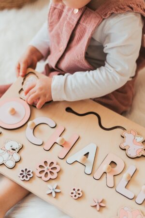 Personalized Montessori Busy Board A Sensory Adventure for Curious Toddlers