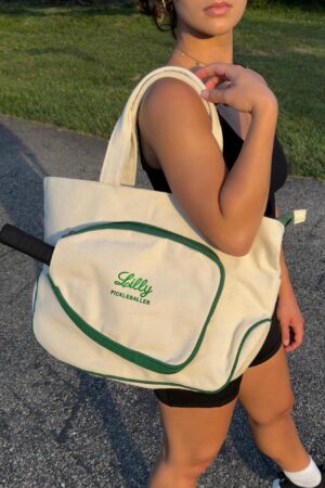 Personalized Pickleball Paradise Your Custom Monogrammed Duffel for Pickleball Perfection