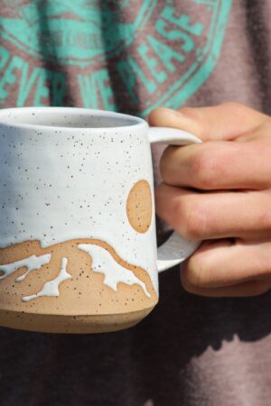 Celestial Sips from the Mountains Handmade Mug by Salt of the Earth Pottery