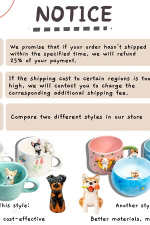 Personalized Pet Mug Immortalize Your Furry Companion's Charm in a Ceramic Masterpiece