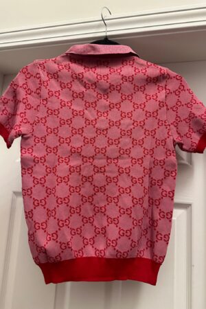 Vintage Gucci Monogram GG Short Sleeve Polo A Timeless Classic from the 2000s