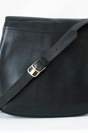 Yves Saint Laurent Timeless Black Leather Shoulder Bag - Vintage Luxury, Modern Elegance