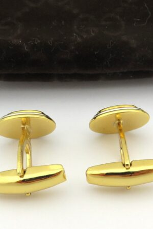 Gucci Oval Cufflinks Elevate Your Style with Iconic GG Logo