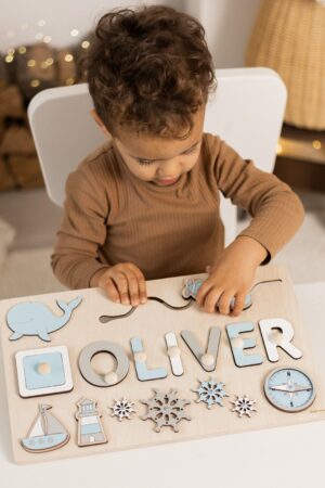 Personalized Montessori Busy Board A Sensory Adventure for Curious Toddlers