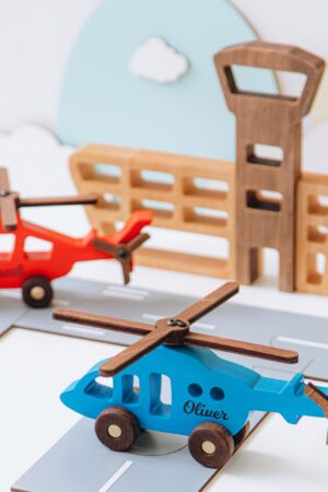 Personalized Wooden Plane A Timeless Keepsake for Little Adventurers