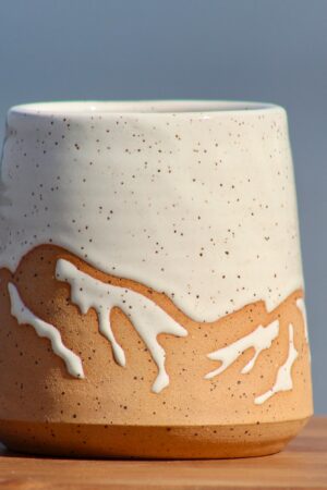 Celestial Sips from the Mountains Handmade Mug by Salt of the Earth Pottery