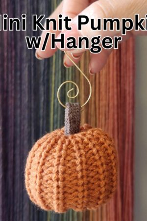 Autumnal Knit Pumpkin Trio Cozy Warmth for Fall Decor