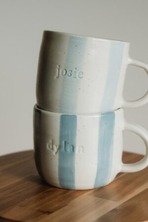 Personalized Striped Mug A Thoughtful and Unique Gift for Every Occasion