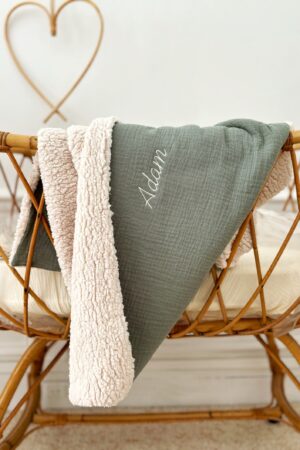 Ultra-Soft Cotton Gauze Baby Blanket The Perfect Birth Gift for Snuggly Comfort