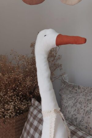 Personalized Nursery Goose A Cuddly Companion for Your Little One