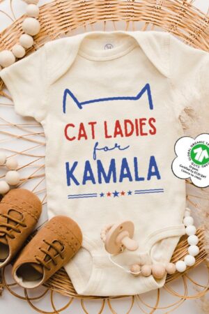 Empower the Future Cat Ladies for Kamala Harris 2024 Youth T-Shirt