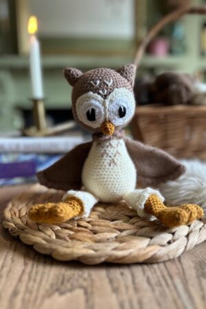 Enchanting Merlin the Owl Crochet Pattern Create Your Own Adorable Owl Amigurumi