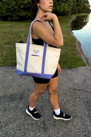 Embroidered Canvas Tote Personalized Monogrammed Beach Bag, Unique Gift for Her