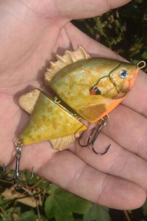 3.1/3" Handcrafted Panfish Lure The Ultimate Gift for Fishermen