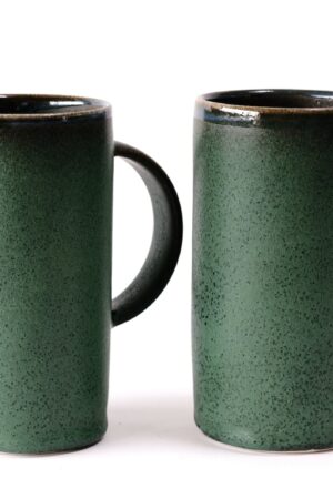 Jade Serenity Tranquil Moments in an Oversized Stoneware Mug