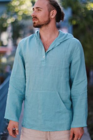 Breezy Linen Unisex Summer Hoodie Elevate Your Style with Comfort and Versatility