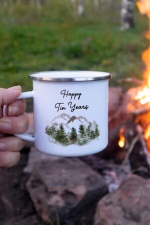 Personalized 10th Anniversary Mug A Decade of Love and Laughter