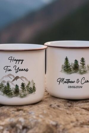 Personalized 10th Anniversary Mug A Decade of Love and Laughter