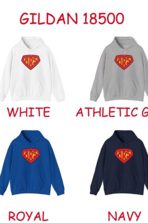 Superhero Mr. and Mrs. Hoodies Matching Couple's Hoodies for Festive Hero Items