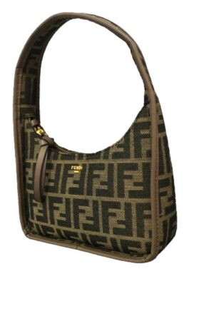 Pre-Loved Fendi Monogram Shoulder/Handcarry Bag for Women in Small Size Timeless Elegance and Sophistication