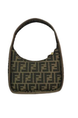 Pre-Loved Fendi Monogram Shoulder/Handcarry Bag for Women in Small Size Timeless Elegance and Sophistication