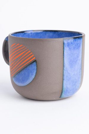 Handmade Ceramic Stoneware Mug A Delightful Gift for Coffee and Tea Aficionados