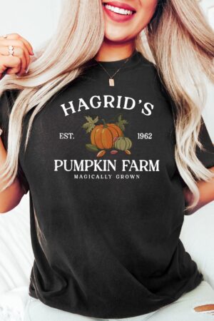 Celebrate Fall, Halloween, and Thanksgiving 2024 in Style with Hagrid's Pumpkin Patch Sweatshirt