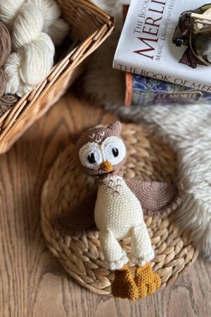 Enchanting Merlin the Owl Crochet Pattern Create Your Own Adorable Owl Amigurumi