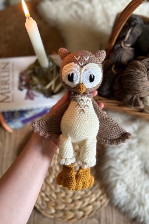 Enchanting Merlin the Owl Crochet Pattern Create Your Own Adorable Owl Amigurumi