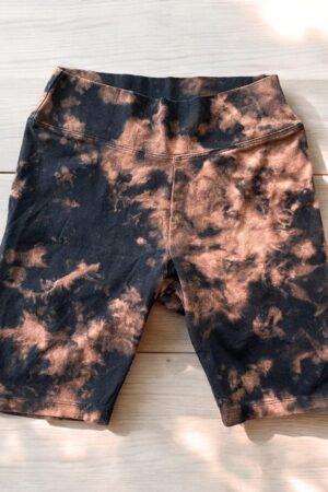 Asatre Hemp Tie Dye Bike Shorts Sustainable, Stylish, and Comfortable