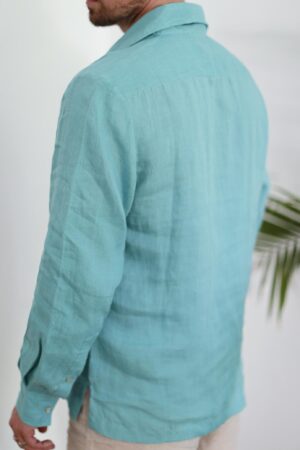 Breezy Linen Summer Shirt Perfect for Beach Days and Classrooms