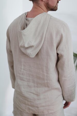 Breezy Linen Unisex Summer Hoodie Elevate Your Style with Comfort and Versatility