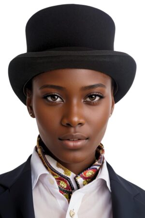 Elite Stiff Wool Felt Black Top Hat The Quintessential Accessory for Formal Occasions