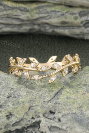 Exquisite Moissanite Eternity Band A Shimmering Symbol of Love and Commitment