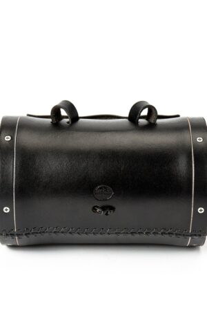 The Barrel Bag Premium Leather Bicycle Handlebar Bag for Adventure and Style