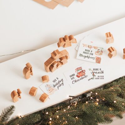 Advent Countdown Wooden Slide Rule Christmas Home Decorations Wooden Advent Calendar For Kids Advent Activity Gifts Holiday Fireplace Decor