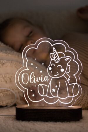 Personalized Night Lights Kids Bedroom Night Lights Baby Shower Gift Train Night Light Newborn Gift Boy Room Decor Birthday Gifts for Boys
