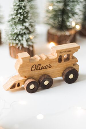 Personalized Magnet Train, Wooden Train With Name, Letter Train, Sensory Toddler Toys, 1st Birthday Baby, Keepsake Easter Gifts For Kids