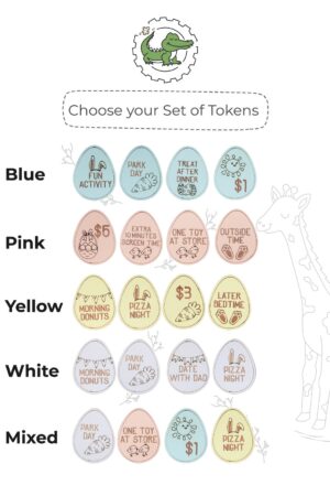 Easter Reward Tokens For Kids. Set of 16. Easter Egg Fillers. Easter Basket Stuffers. Easter Gifts For Kids. Easter Hunt. Family Activity.