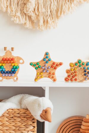 ONLY 3+ YEARS OLD, Montessori toys for kids, Wooden sensory toys, Fine motor skills, Child gifts, Eco-friendly toy, 3 Year old Birthday gift