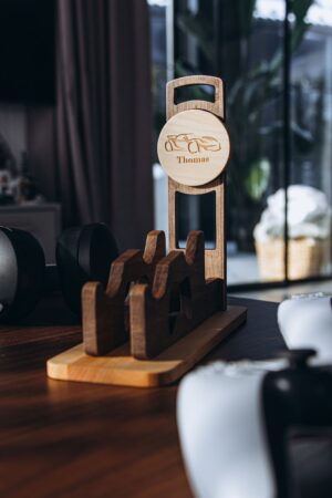 Wooden Personalized Stand For Controller. Best Valentine Gift For Him. Headphone Holder For Men. Headset Accessories. Husband Birthday Gift.