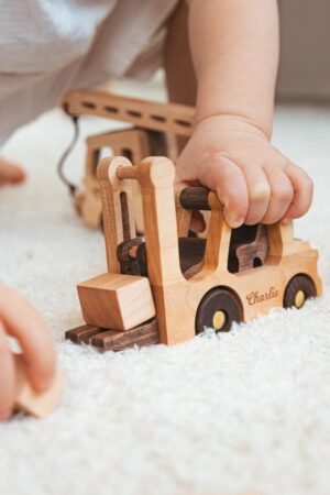 Toy Construction Loader. Personalized Cars. Kids Pretend Play. Wooden Toys For Toddlers. Eco-Friendly Toys. Fidget Toys. Custom Baby Gifts.